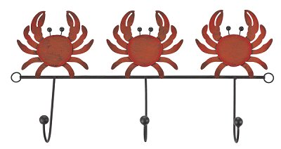 Hook rail with crab 32x16 cm 6 pcs.