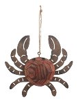 crab ornament 13 cm 12 pcs.