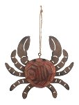 crab ornament 13 cm 12 pcs.