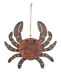 crab ornament 18 cm 6 pcs.