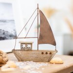 sailing boat 19x23 cm 4 pcs.