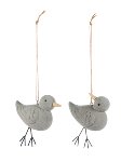 uccellino 2 ass. 10 cm; 24 pz.