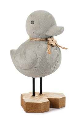 Ente mit Blume
