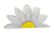napkin holder flower 16x8 cm 4 pcs.