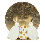 tealightholder rabbit 24x 29 cm 2 pcs