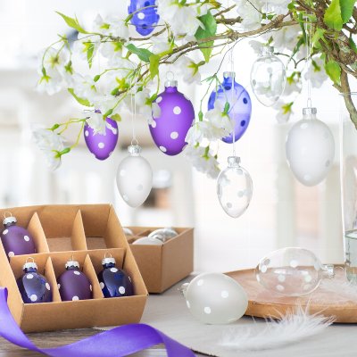 Oeuf violet ass par 2