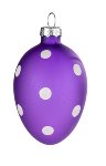 Oeuf violet ass. par 2