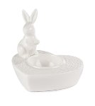 egg cup with rabbit 10 cm 6 pc.