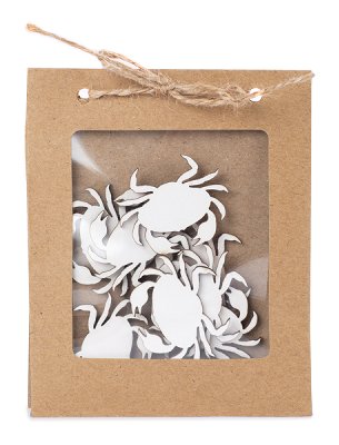 Confetti crab set of 8