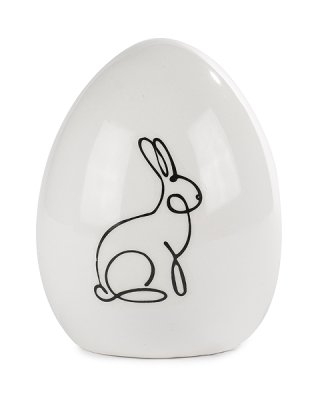 egg with rabbit 9 cm 12 pc.