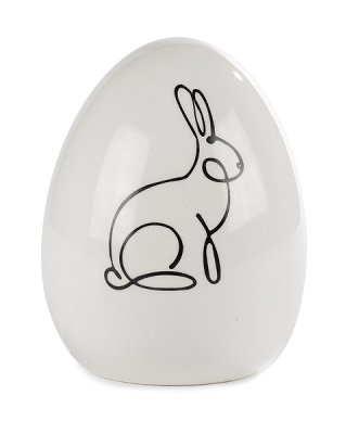 Egg with rabbit
