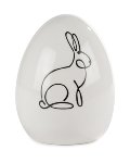 Aufsteller Ei mit Hase 16 cm VE 6