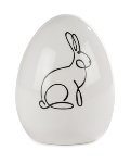 egg with rabbit 16 cm 6 pc.