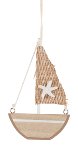 sailing boat, 7x13 cm, 12 pcs.
