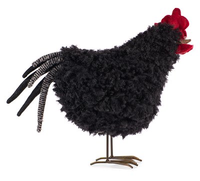 chicken black 30 cm 2 pcs.
