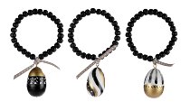 bead round with egg, 3 ass, 10 cm 24 pcs.