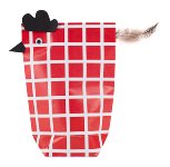 paper bag chicken 14x19 cm 24 pcs.