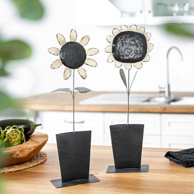 Fleur en pot de fleur
