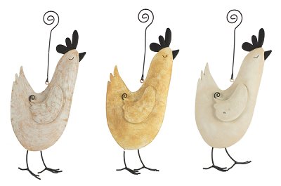 Anhänger Huhn 3 sort.