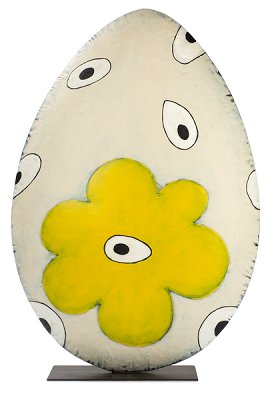 Ei mit Blume