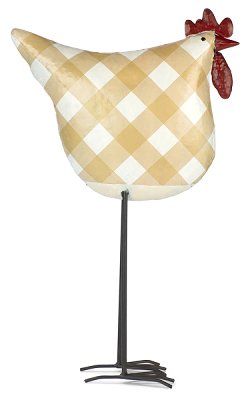 Huhn mit langen Beinen