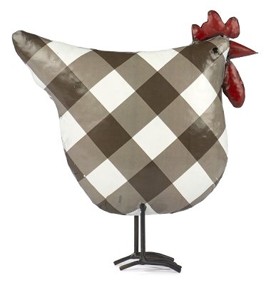 Chicken brown checkered