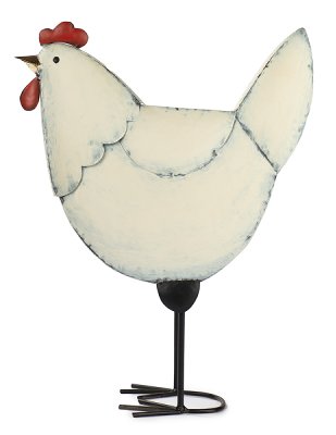 Poule blanc