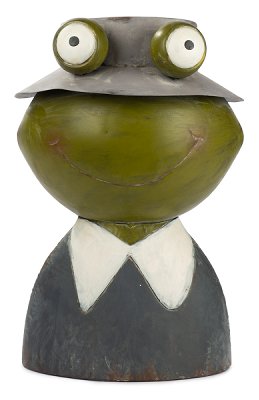 Vaso da fiori rana