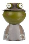 Blumentopf Frosch mit Hosenträger 40 cm VE 2