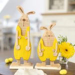Rabbit with yellow pants 36 cm 6 pc