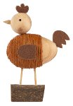 Chicken brown 16 cm 12 pcs.