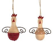 hanger chicken 2 ass. 8 cm 24 pcs.