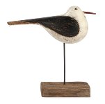 Seagull on wood 12 cm 12 pcs.