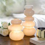 Glasleuchte mit LED
