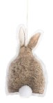 Anhänger Hase in Blisterverpackung 10 cm VE 36