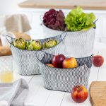 Metal Basket SET/3 2 SETS