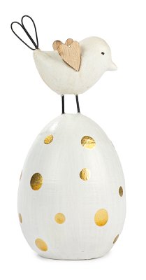 Ei mit Vogel
