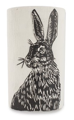 Vase mit Hase