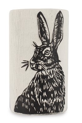 Vase mit Hase