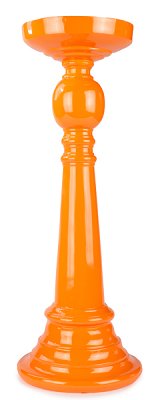 Kerzenleuchter orange