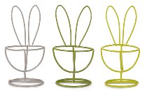 Eierbecher Hase 3 sort.