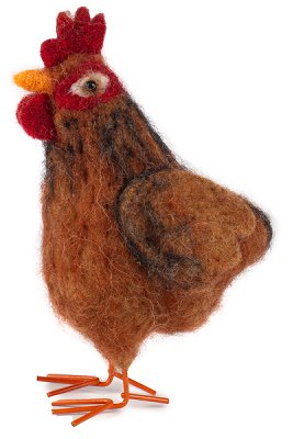 Huhn braun
