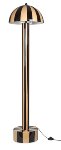 Lampe rayé, abat-jour rond