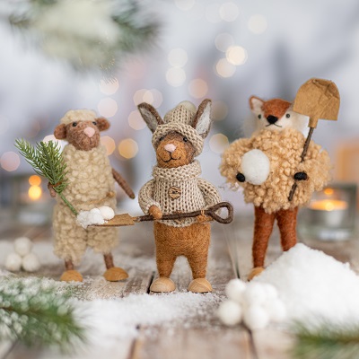 Schneemann & seine Freunde